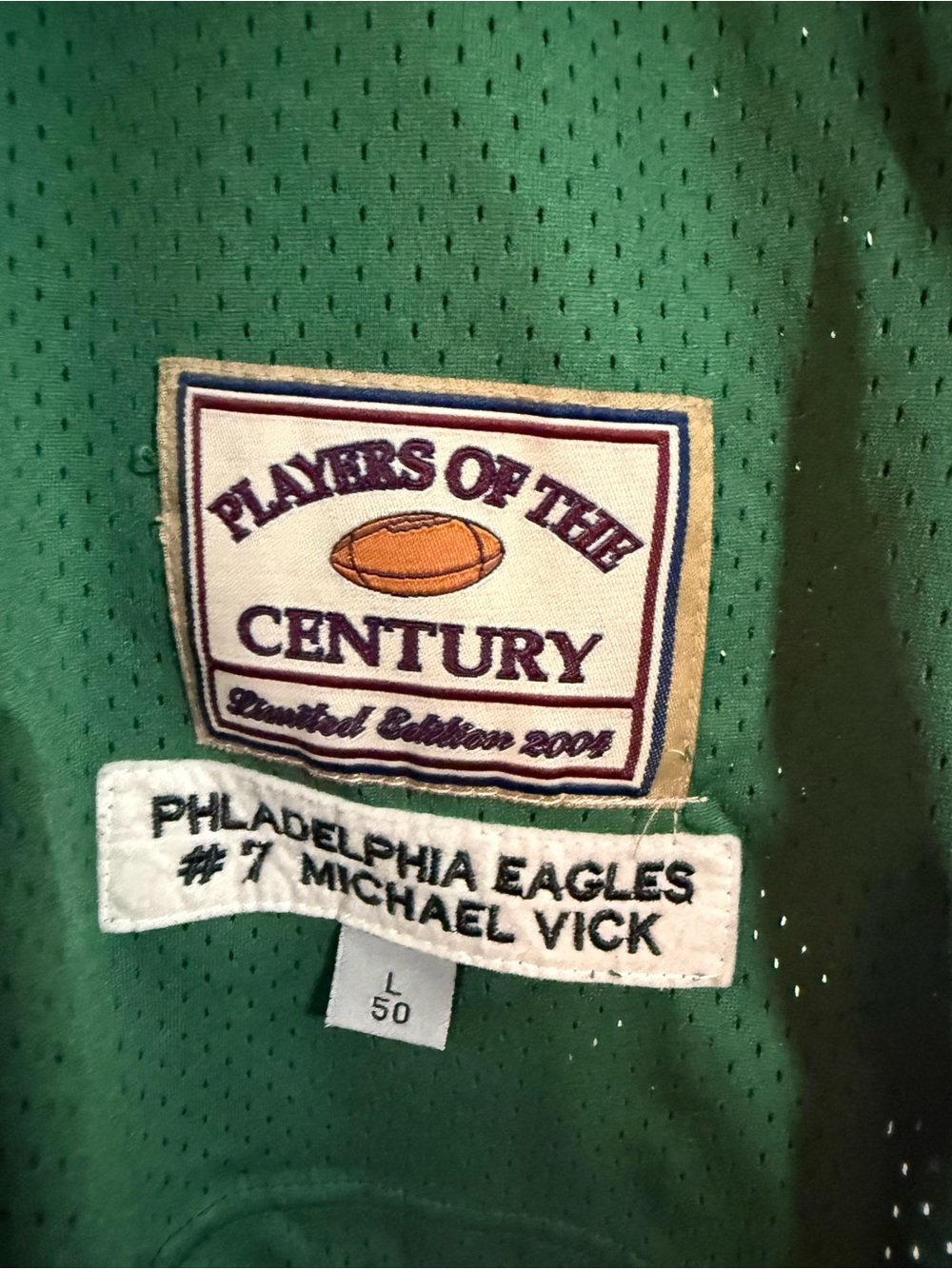 Michael Vick #7 Philadelphia EaglesGreen Men’s Football Jersey - Picture 2 of 6
